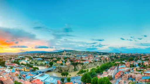 Tbilisi at dawn